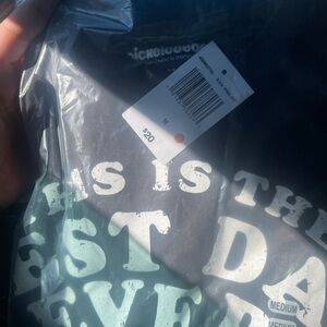 Nickelodeon Navy Blue Graphic Tee